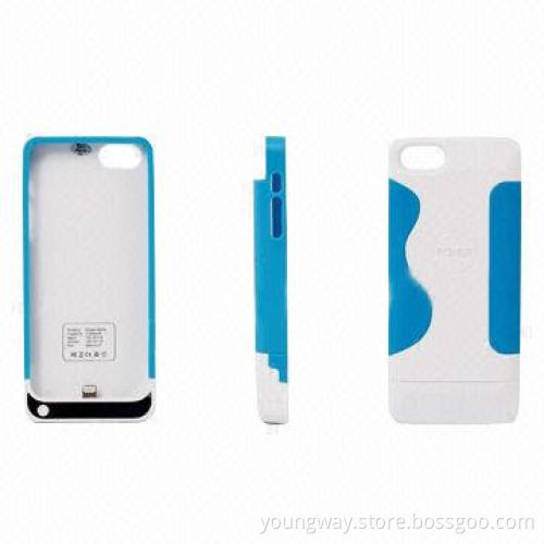 Polymer Battery 2,200mAh Power Case for iPhone 5S, with 5V/500mA Input